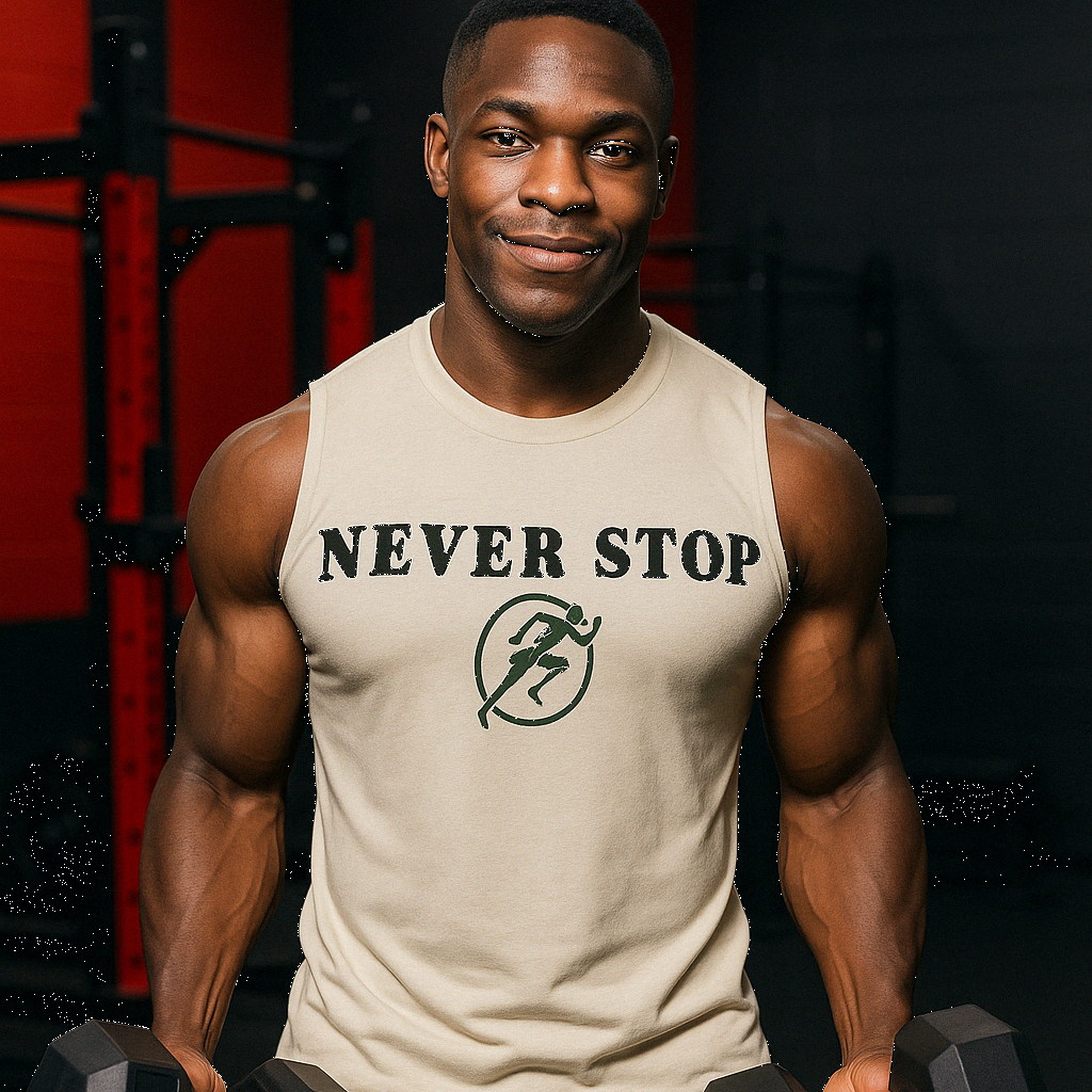 Camiseta sin mangas B Fit Never Stop