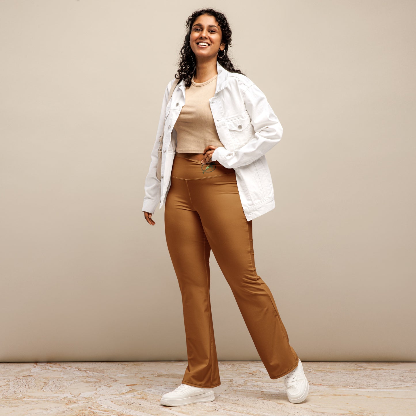 Leggings acampanados para mujer