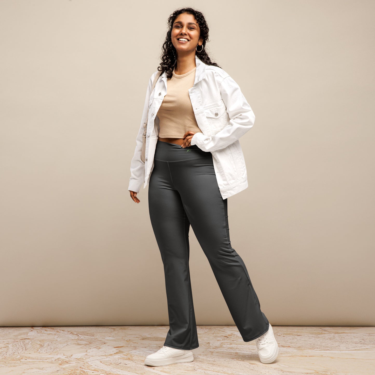 Leggings acampanados para mujer