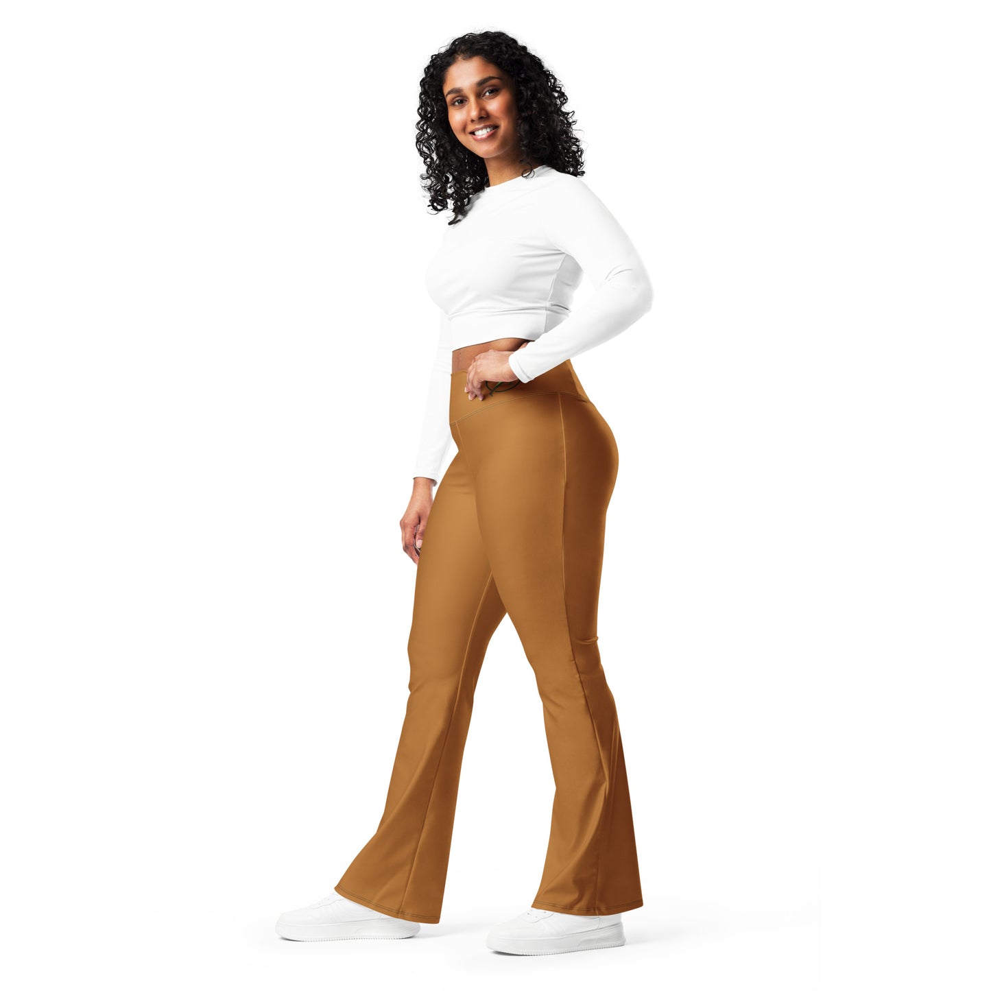 Leggings acampanados para mujer
