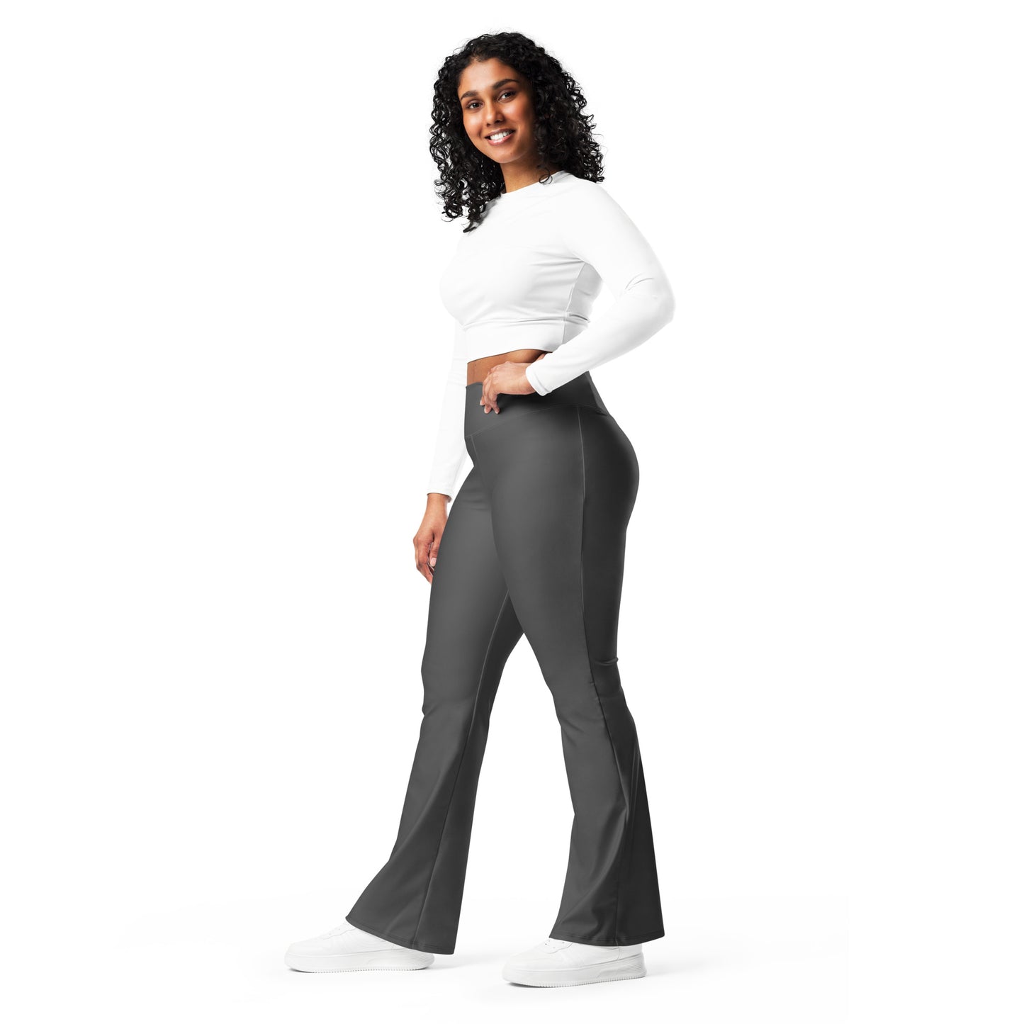 Leggings acampanados para mujer