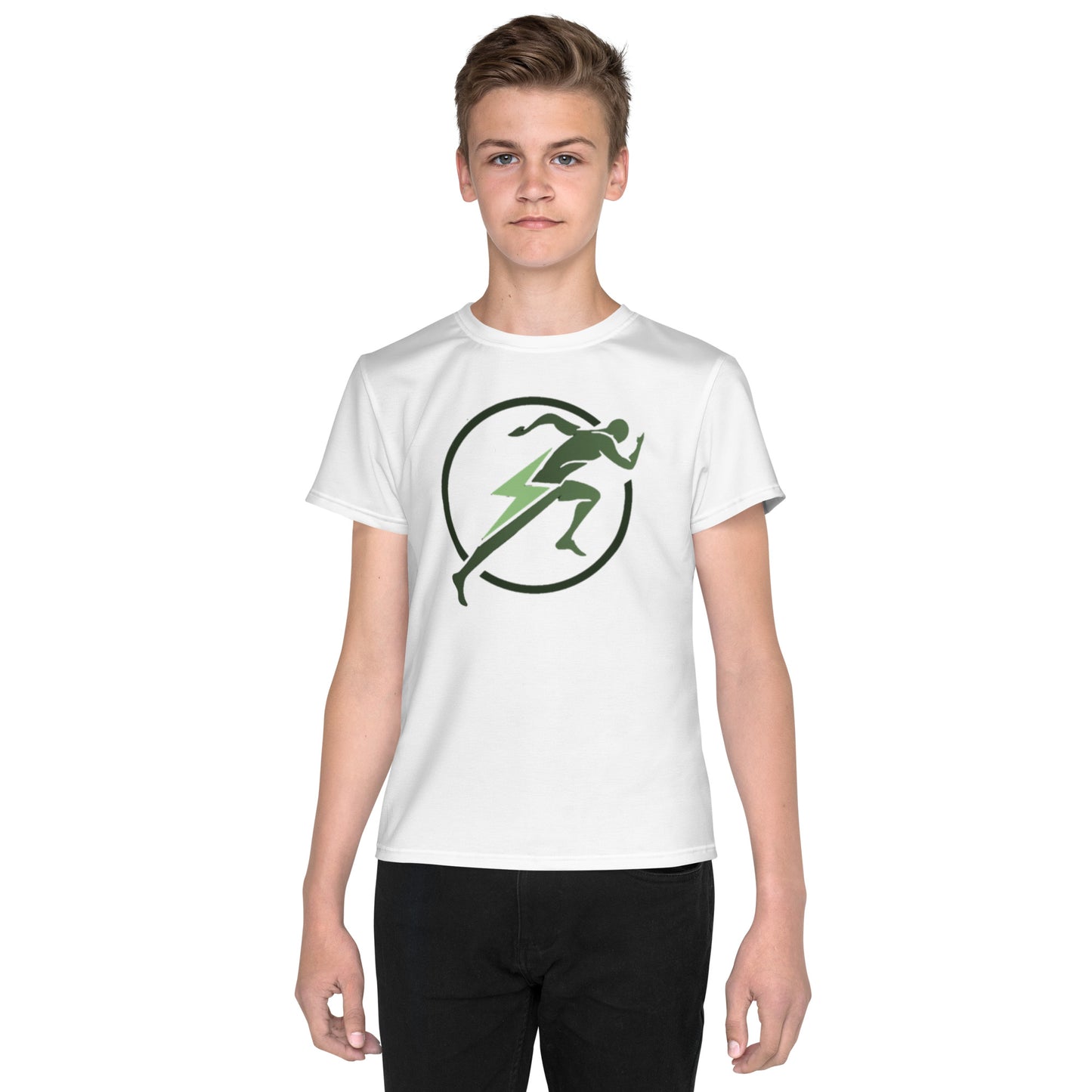 Camiseta de cuello redondo juvenil B Fit