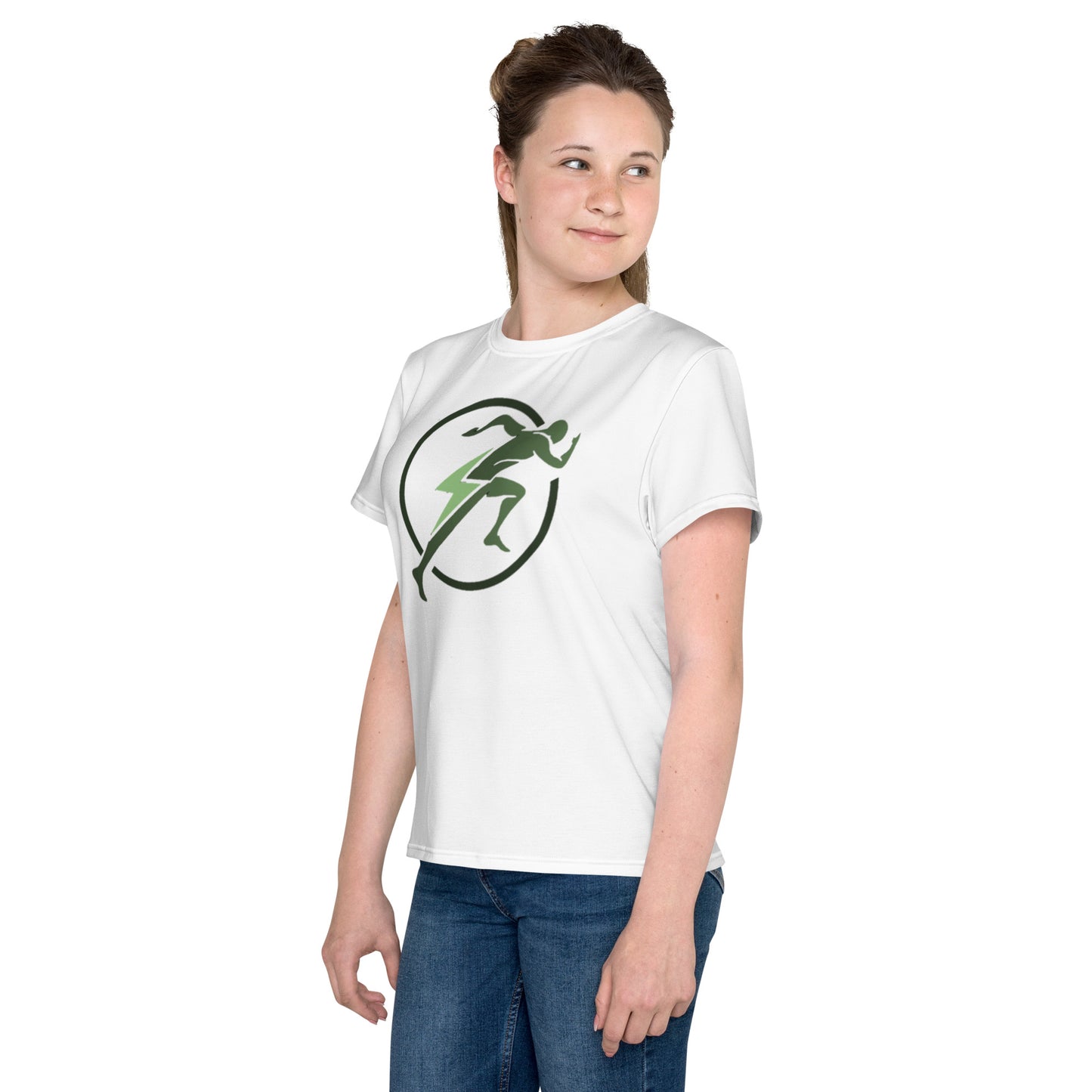 Camiseta de cuello redondo juvenil B Fit