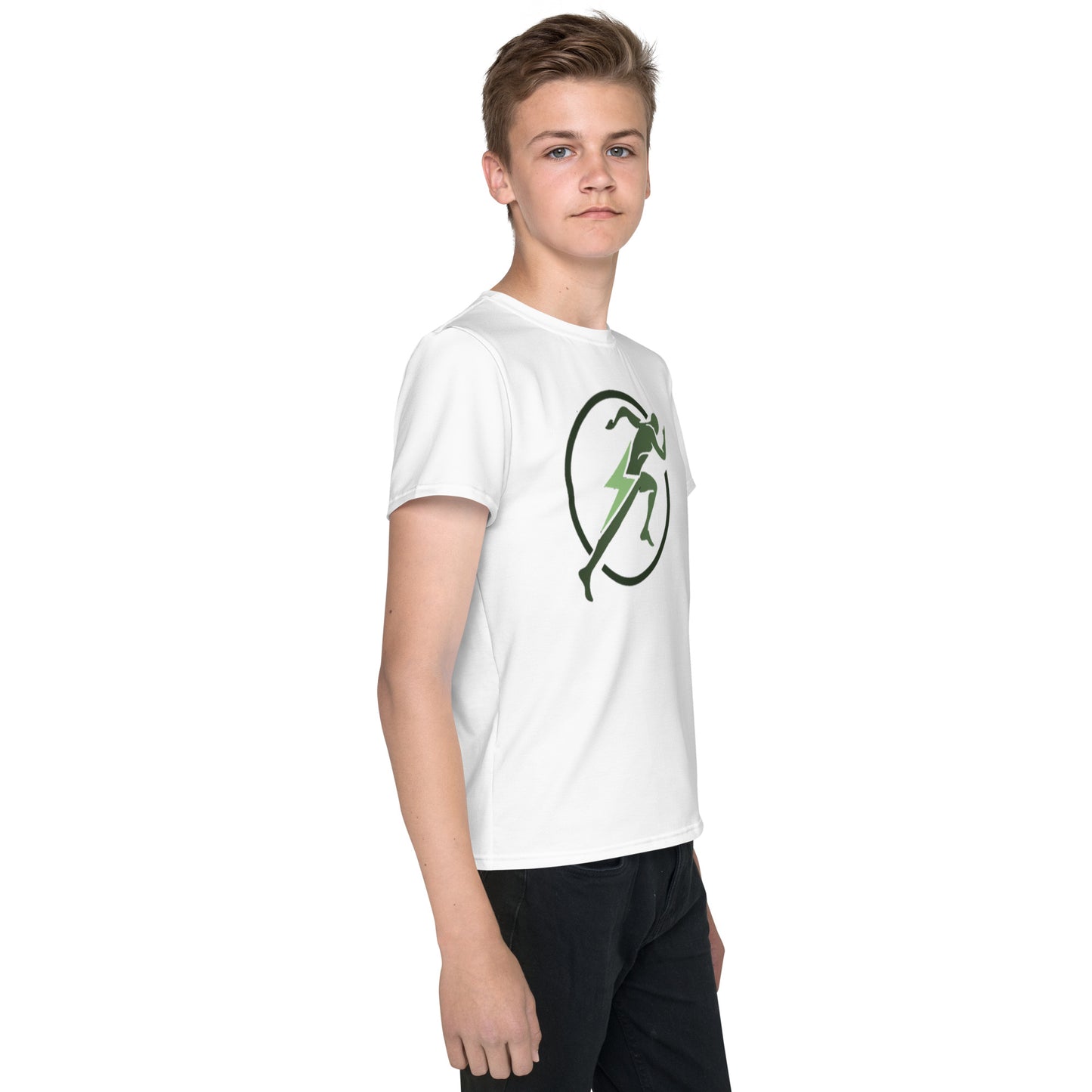 Camiseta de cuello redondo juvenil B Fit