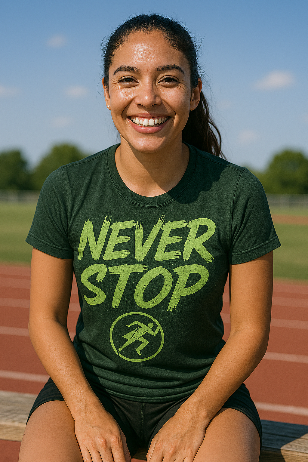 B Fit Women's Never Stop Dri Fit Jersey