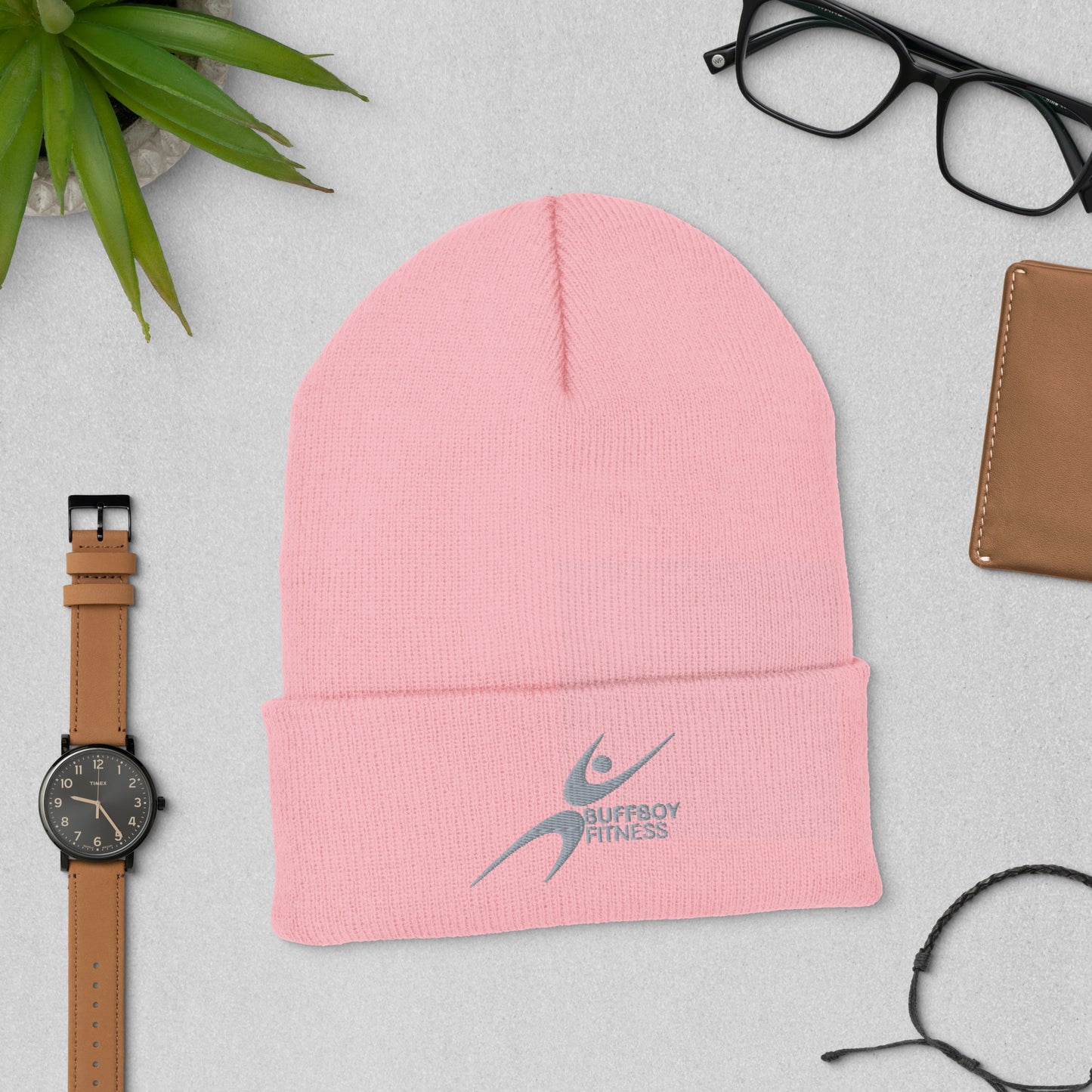 Gorro con puños BuffBoy Fitness para mujer