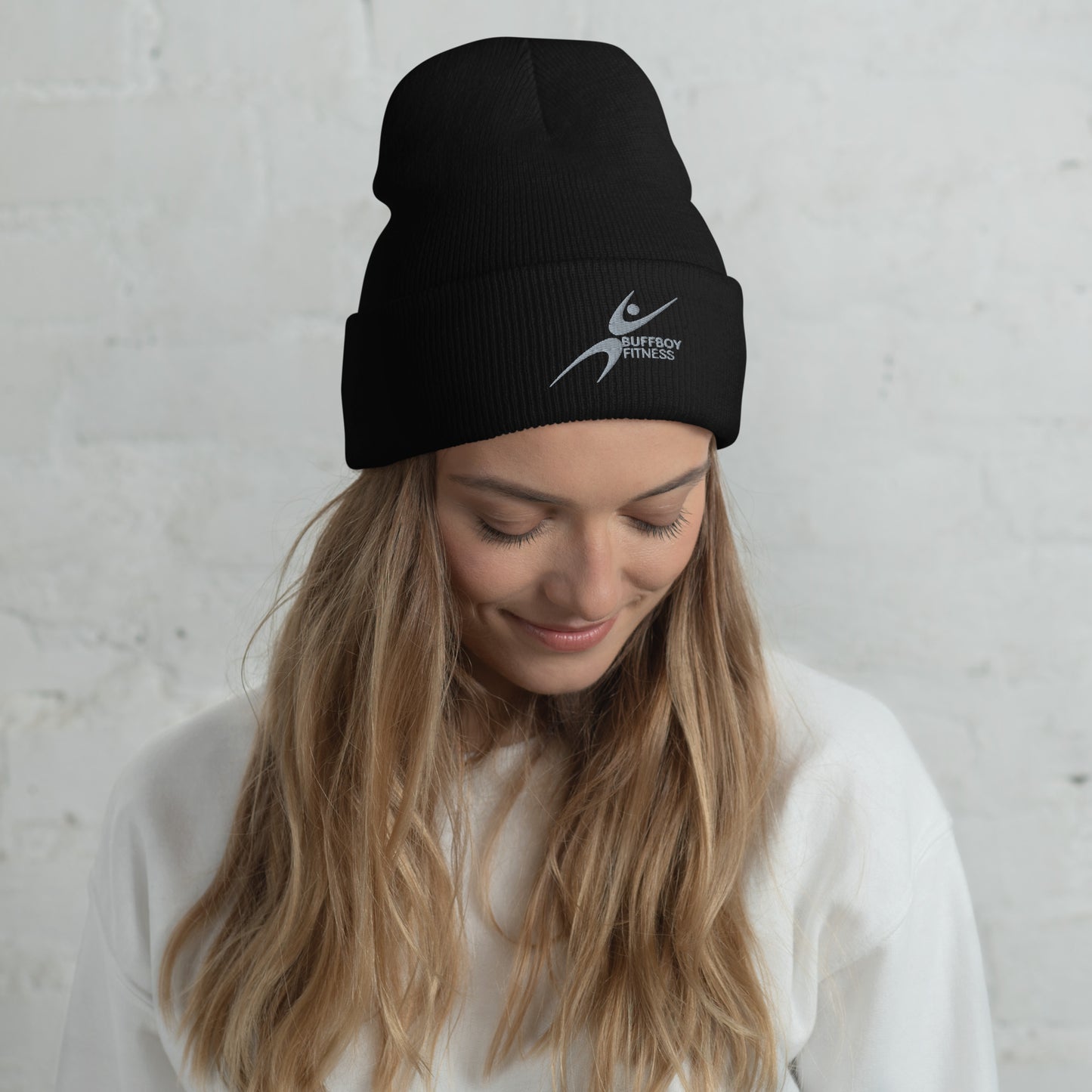 Gorro con puños BuffBoy Fitness para mujer
