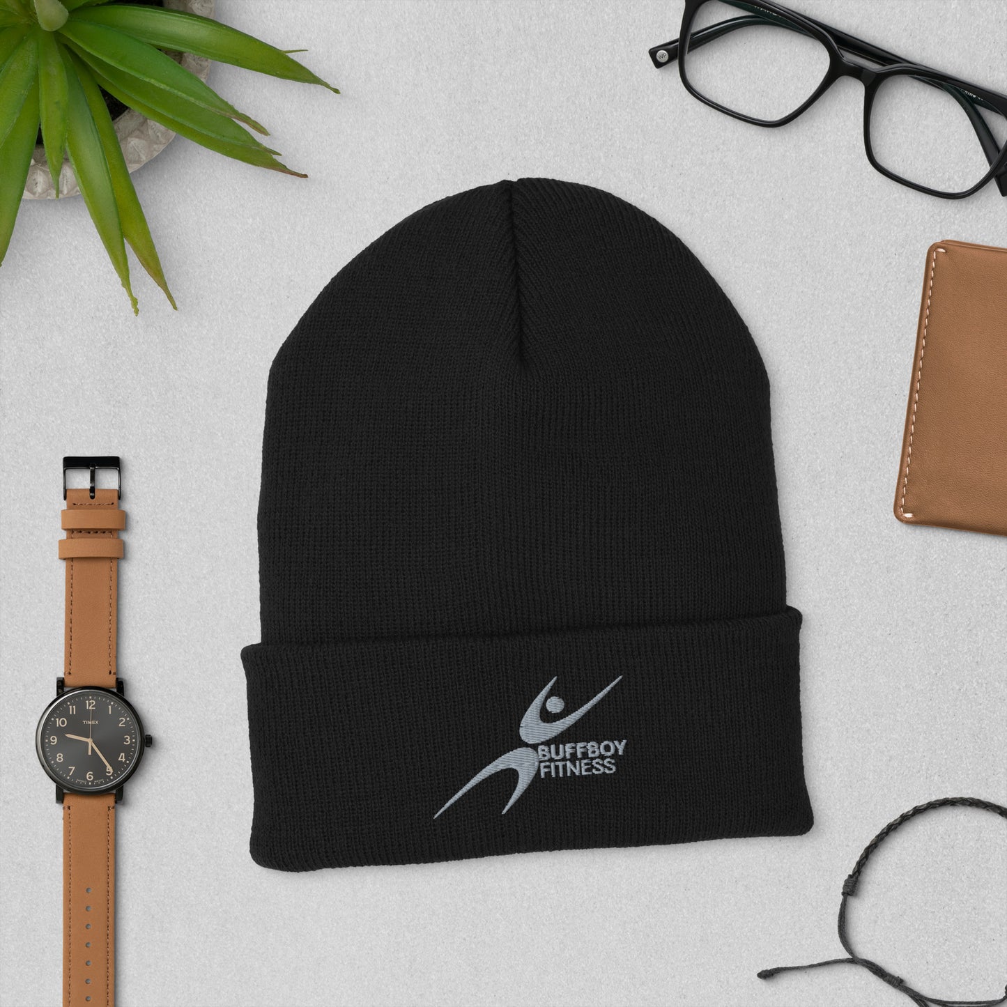 Gorro con puños BuffBoy Fitness para hombre