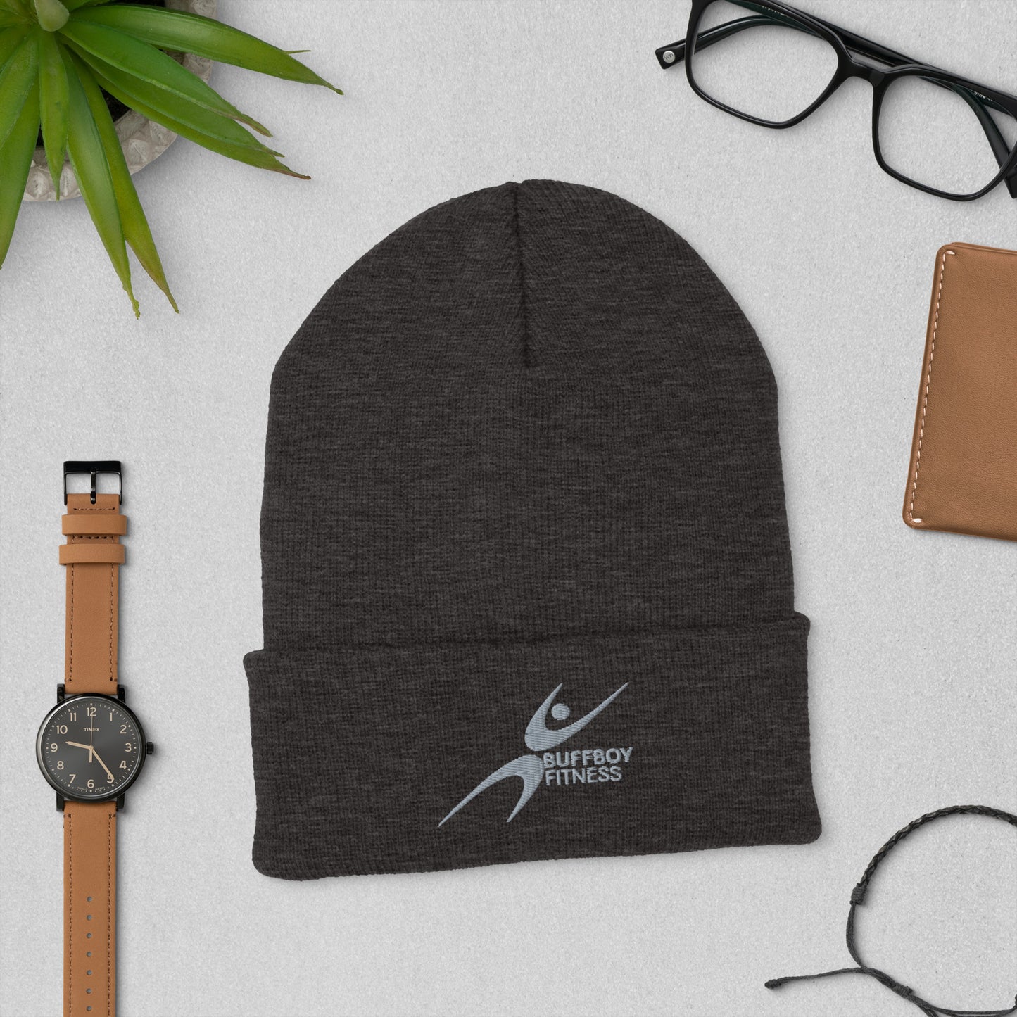 Gorro con puños BuffBoy Fitness para mujer