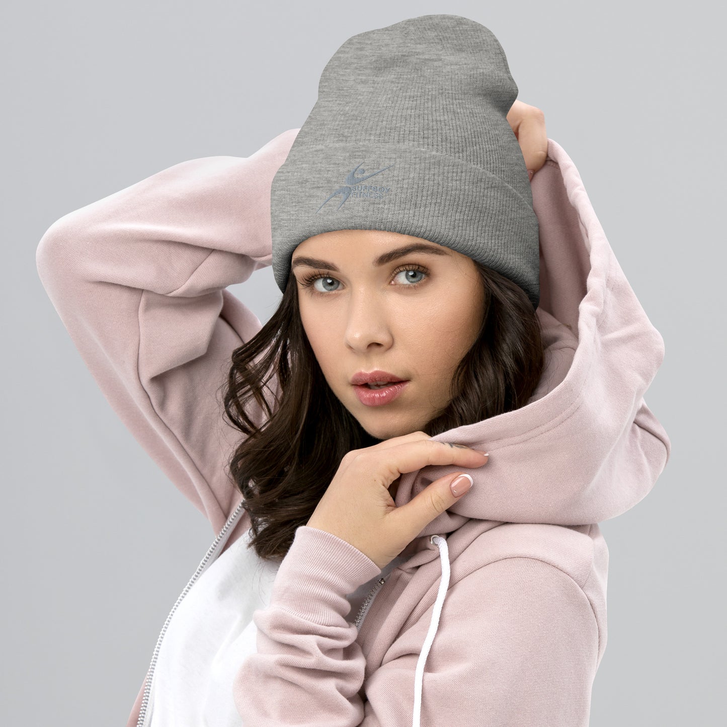 Gorro con puños BuffBoy Fitness para mujer