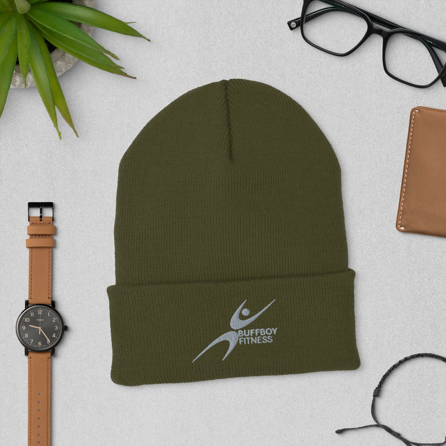 Gorro con puños BuffBoy Fitness para hombre