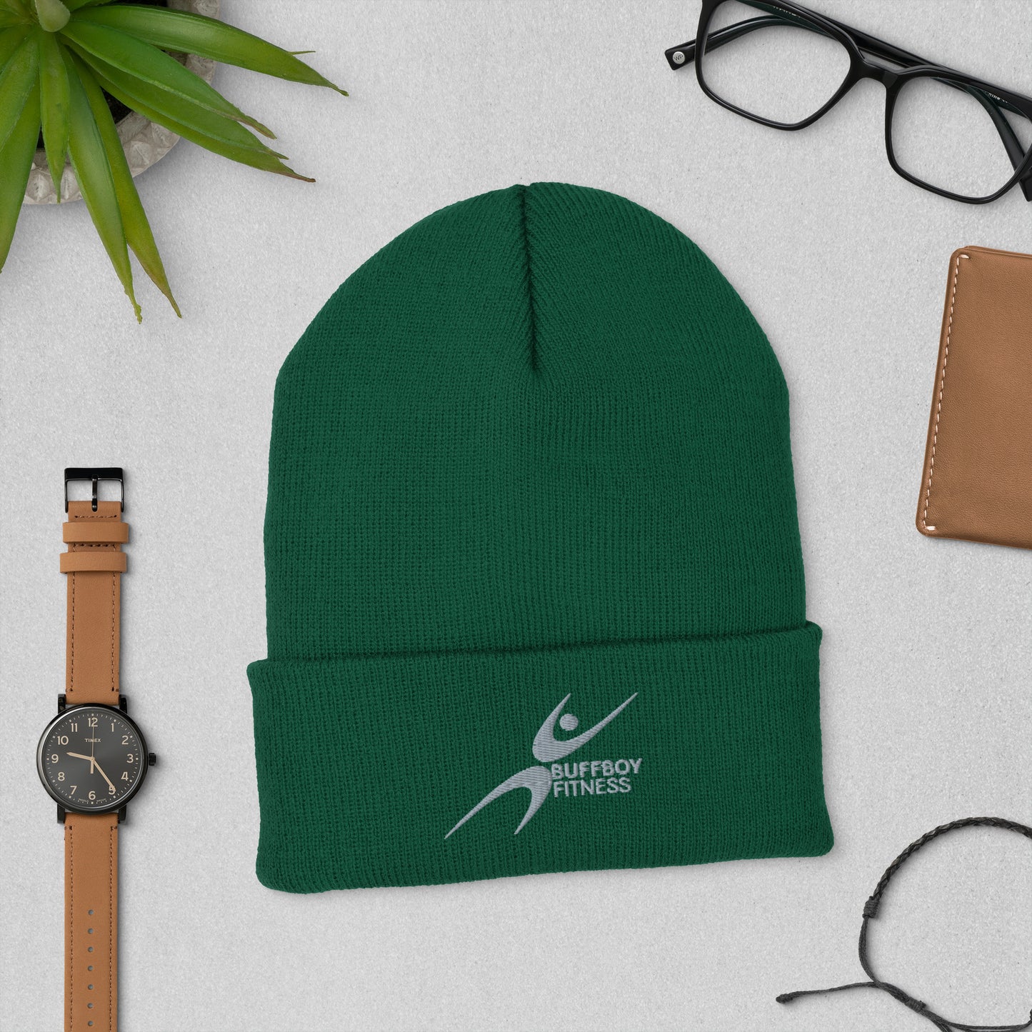Gorro con puños BuffBoy Fitness para hombre