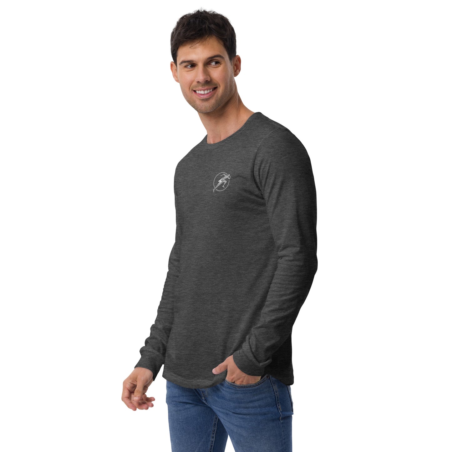 Camiseta de manga larga para hombre