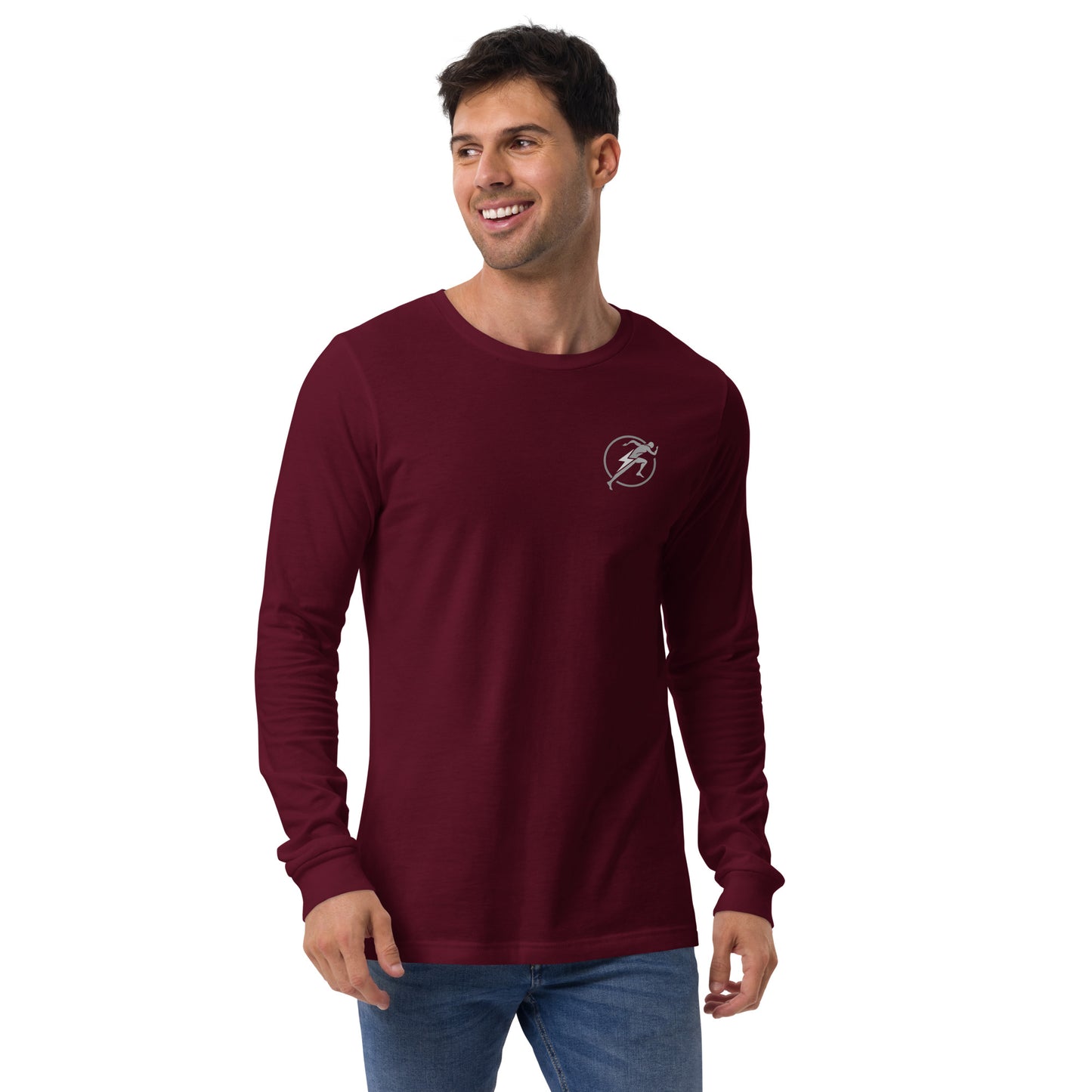 Camiseta de manga larga para hombre