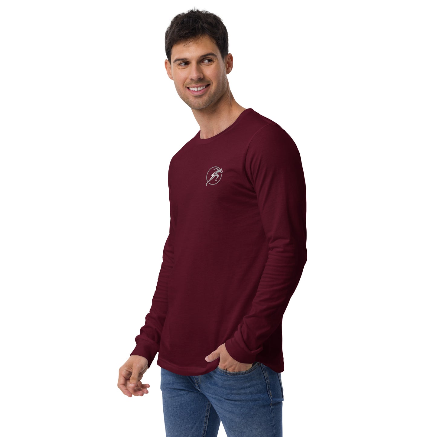 Camiseta de manga larga para hombre