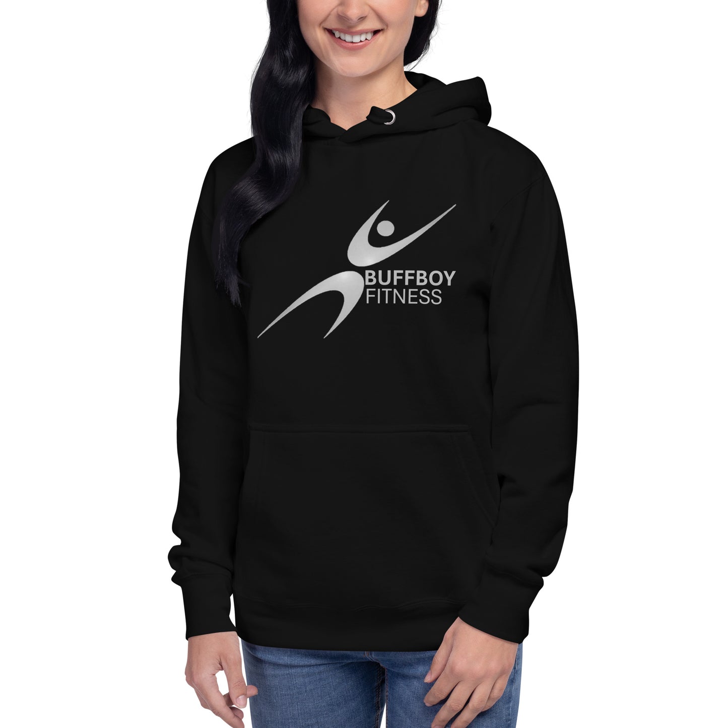 Sudadera con capucha Buffboy Fitness para mujer