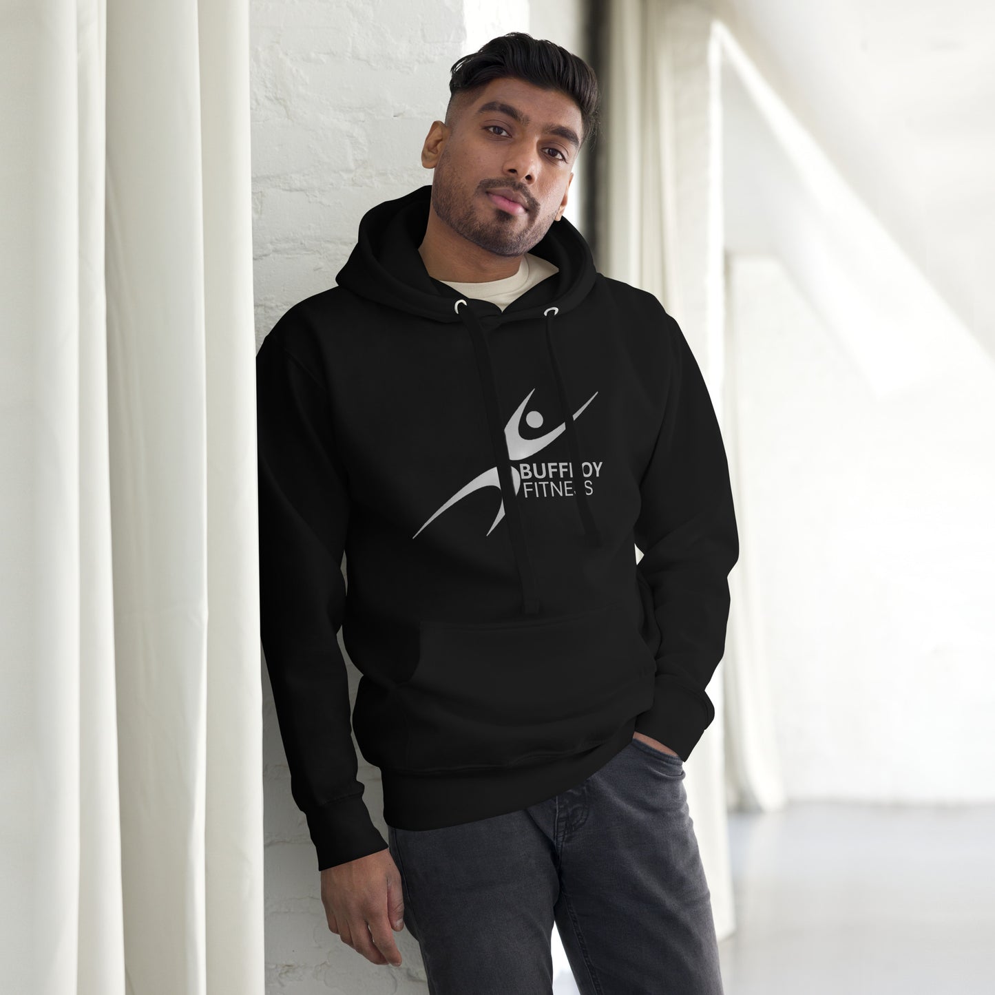 Sweat à capuche Buffboy Fitness pour homme