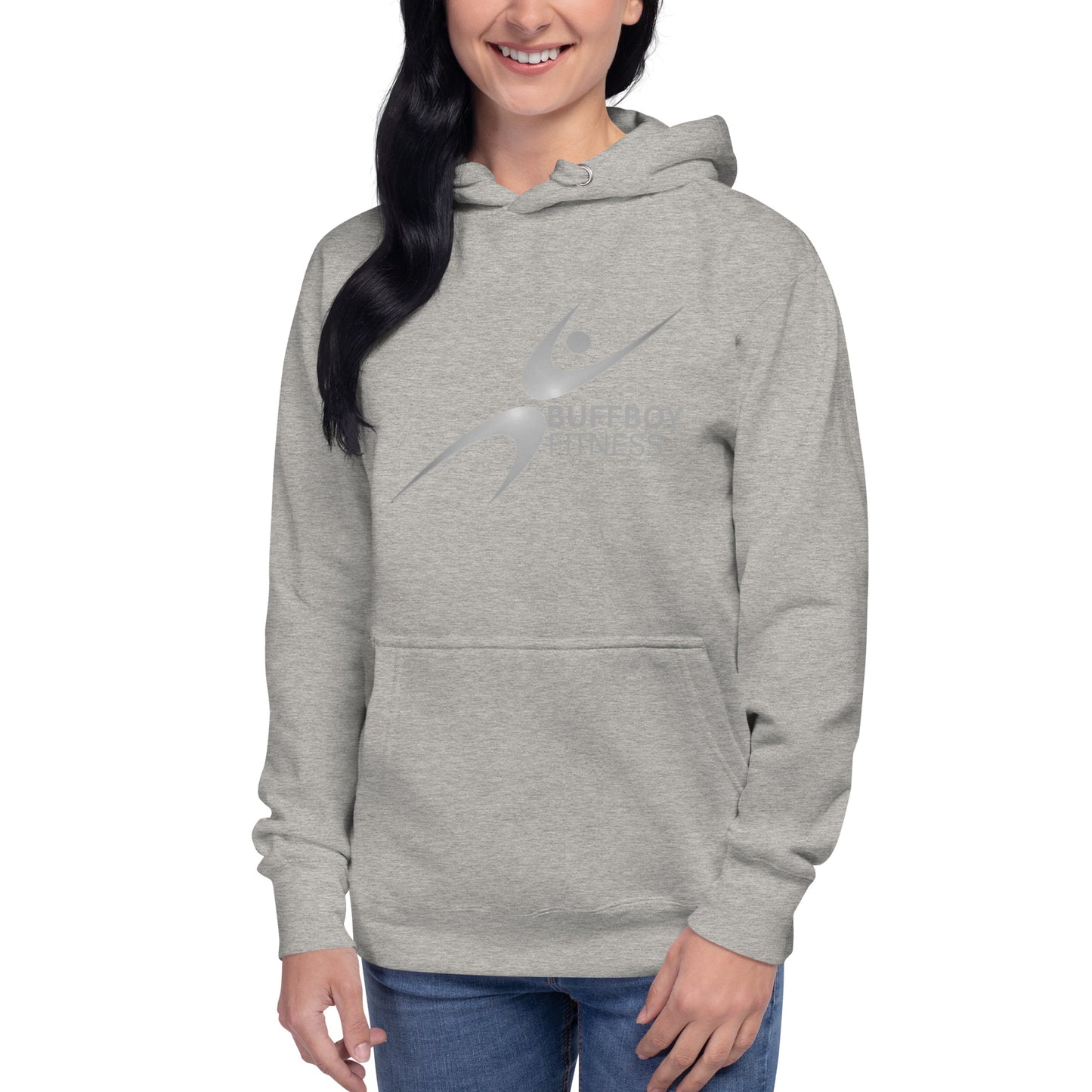 Sudadera con capucha Buffboy Fitness para mujer