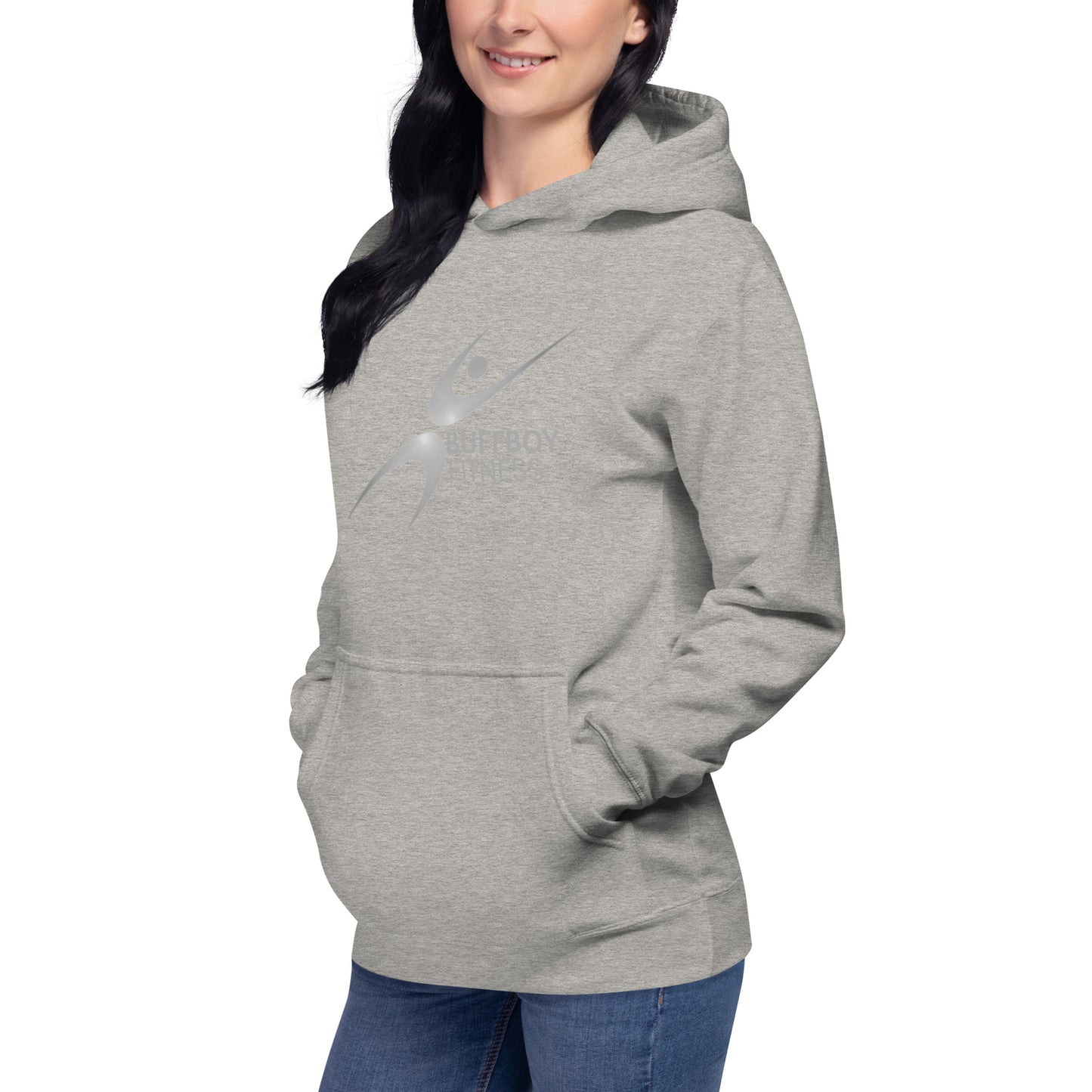 Sudadera con capucha Buffboy Fitness para mujer