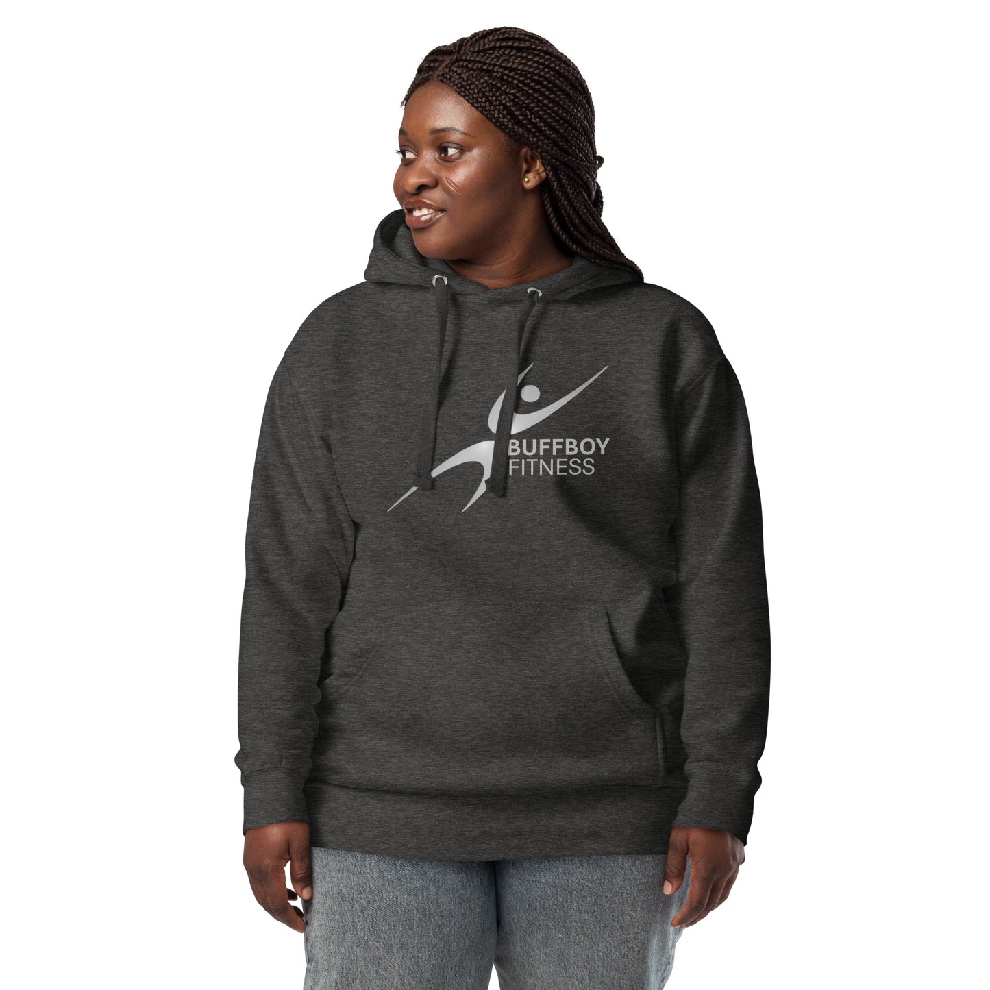 Sudadera con capucha Buffboy Fitness para mujer