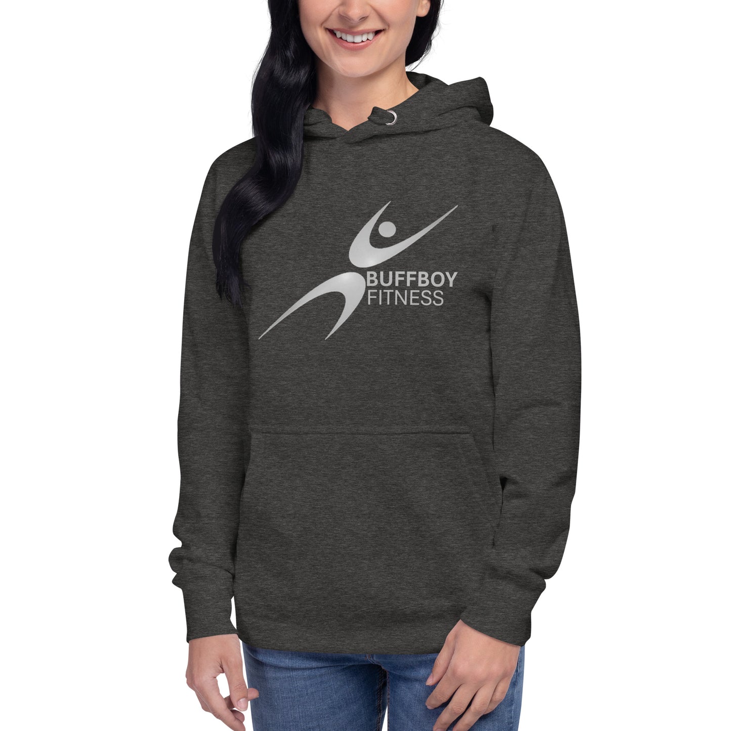 Sudadera con capucha Buffboy Fitness para mujer