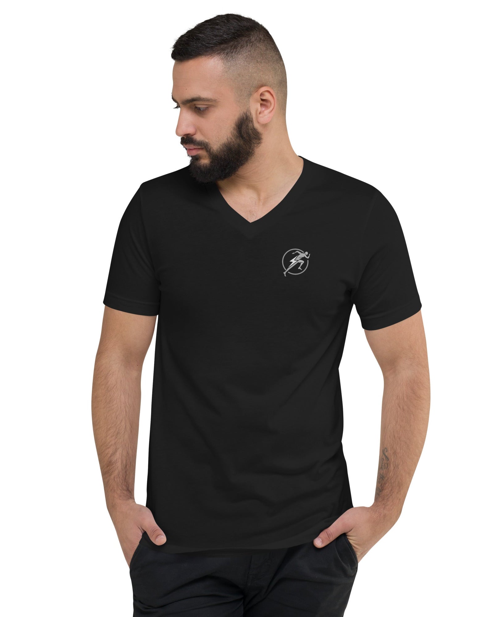 B Fit Bella+Canvas Crew V-Neck Shirt