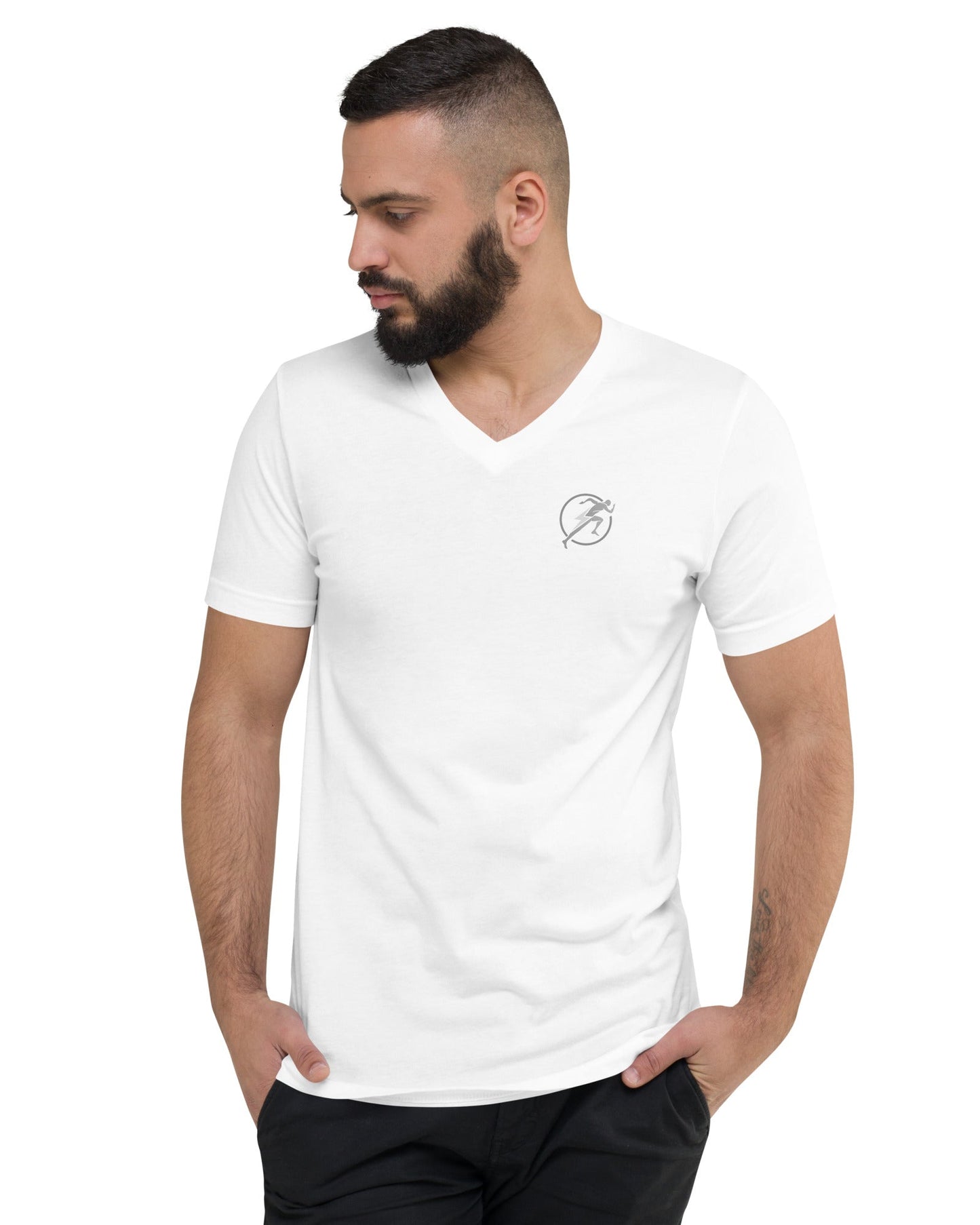 B Fit Bella+Canvas Crew V-Neck Shirt