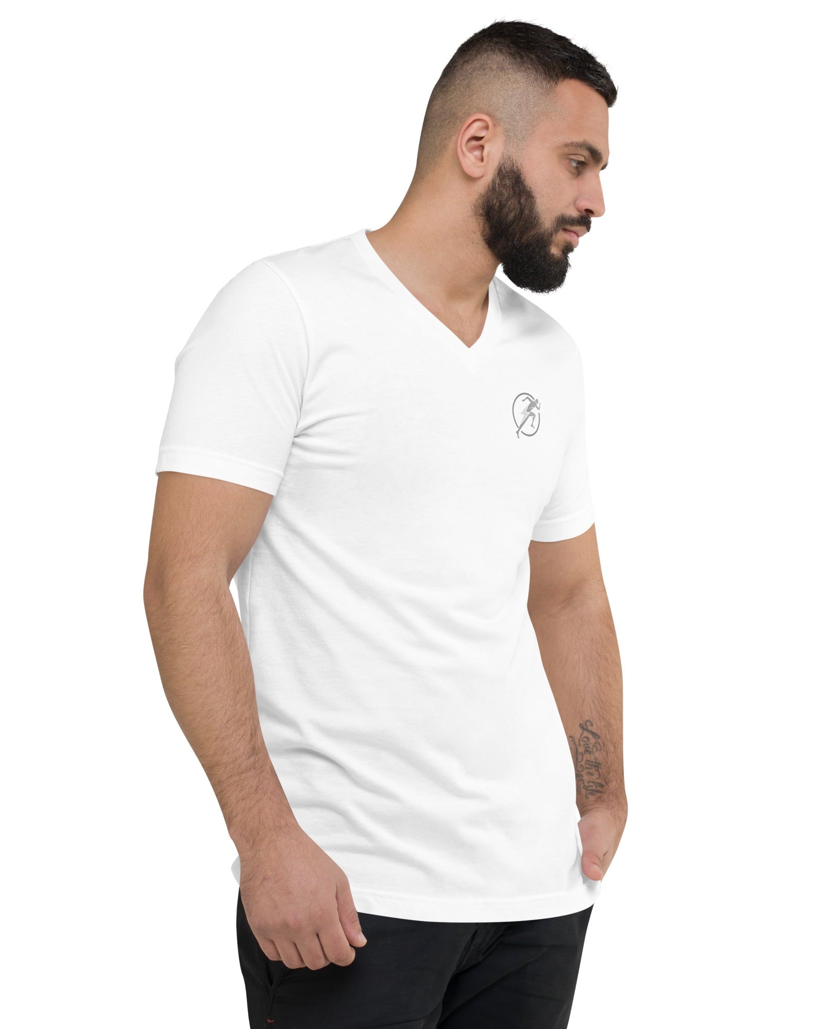 B Fit Bella+Canvas Crew V-Neck Shirt