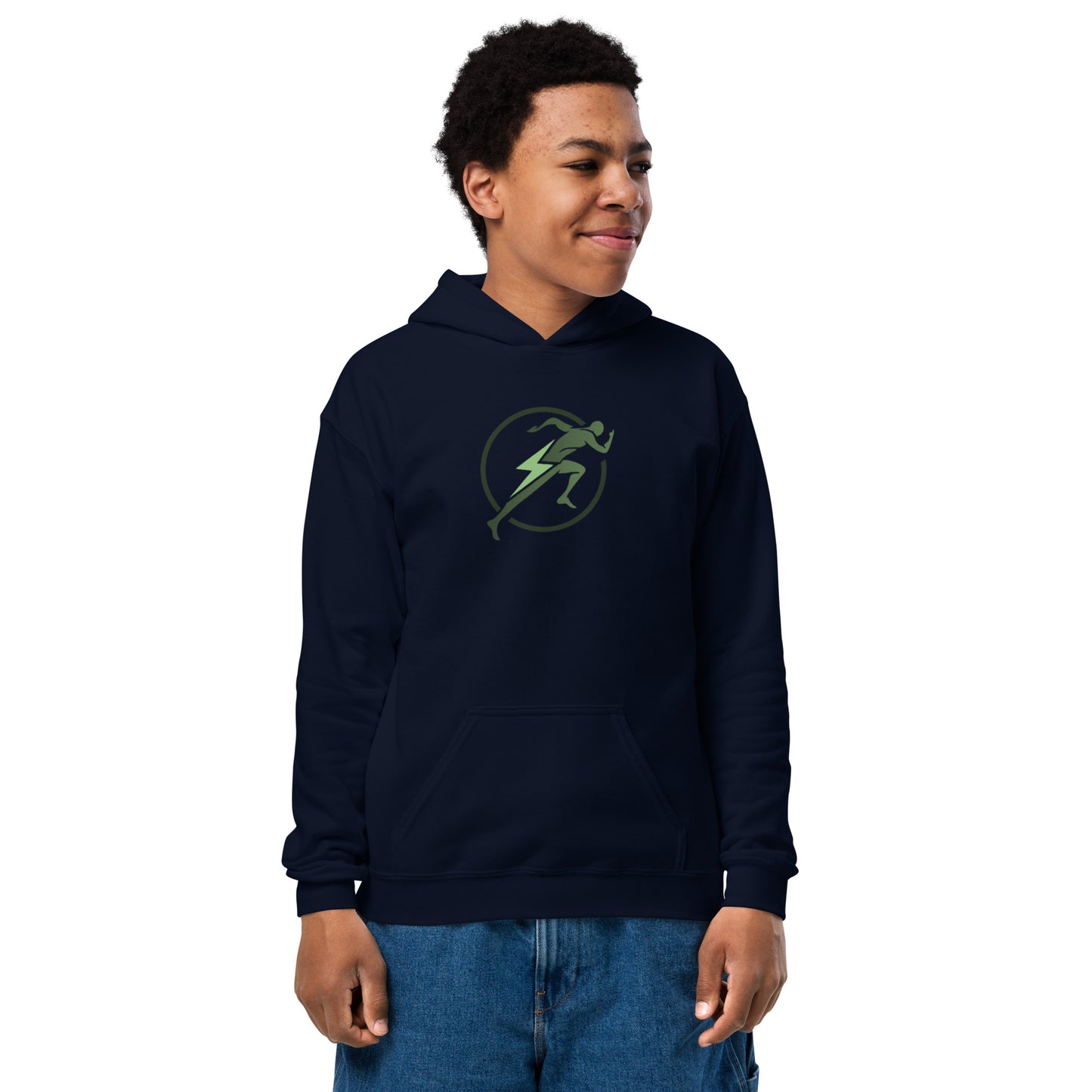 B Fit Youth Heavy Blend Hoodie