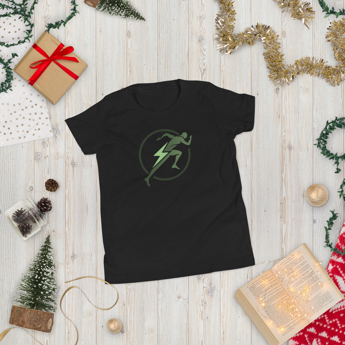 Camiseta de manga corta Bella + Canvas para niño