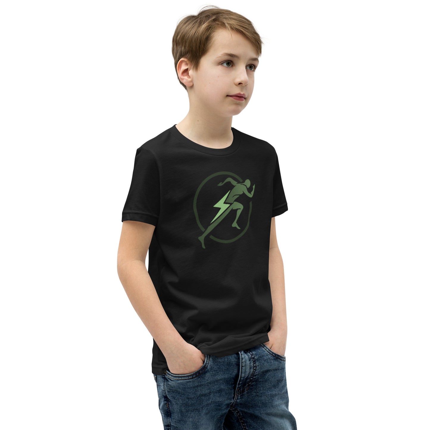Camiseta de manga corta Bella + Canvas para niño
