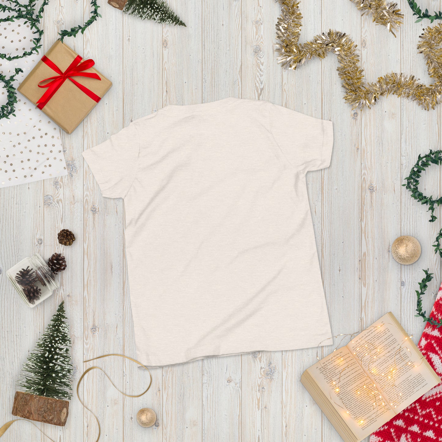 Camiseta de manga corta Bella + Canvas para niño
