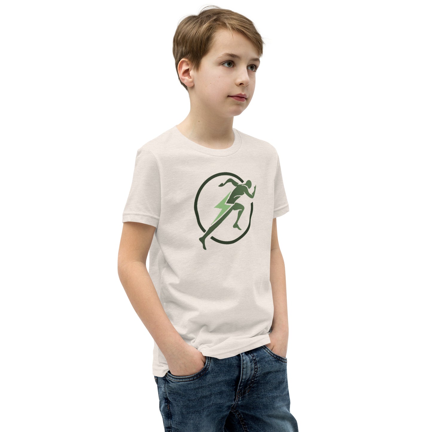 Camiseta de manga corta Bella + Canvas para niño