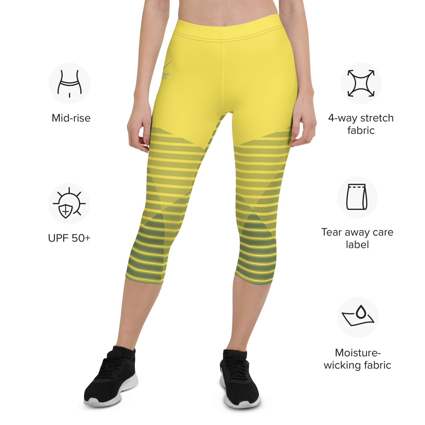 Buffboy Fitness Capri Leggings