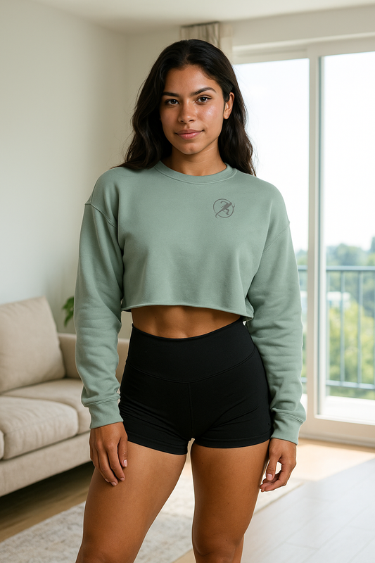 Bella + Canvas Crop Sweatshirt