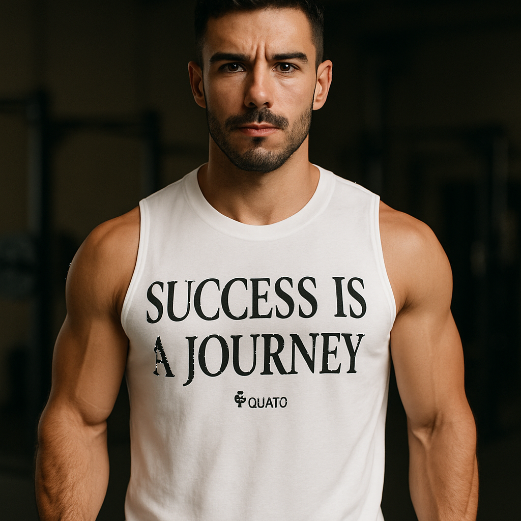Quato Success Is A Journey Sleeveless Tshirt