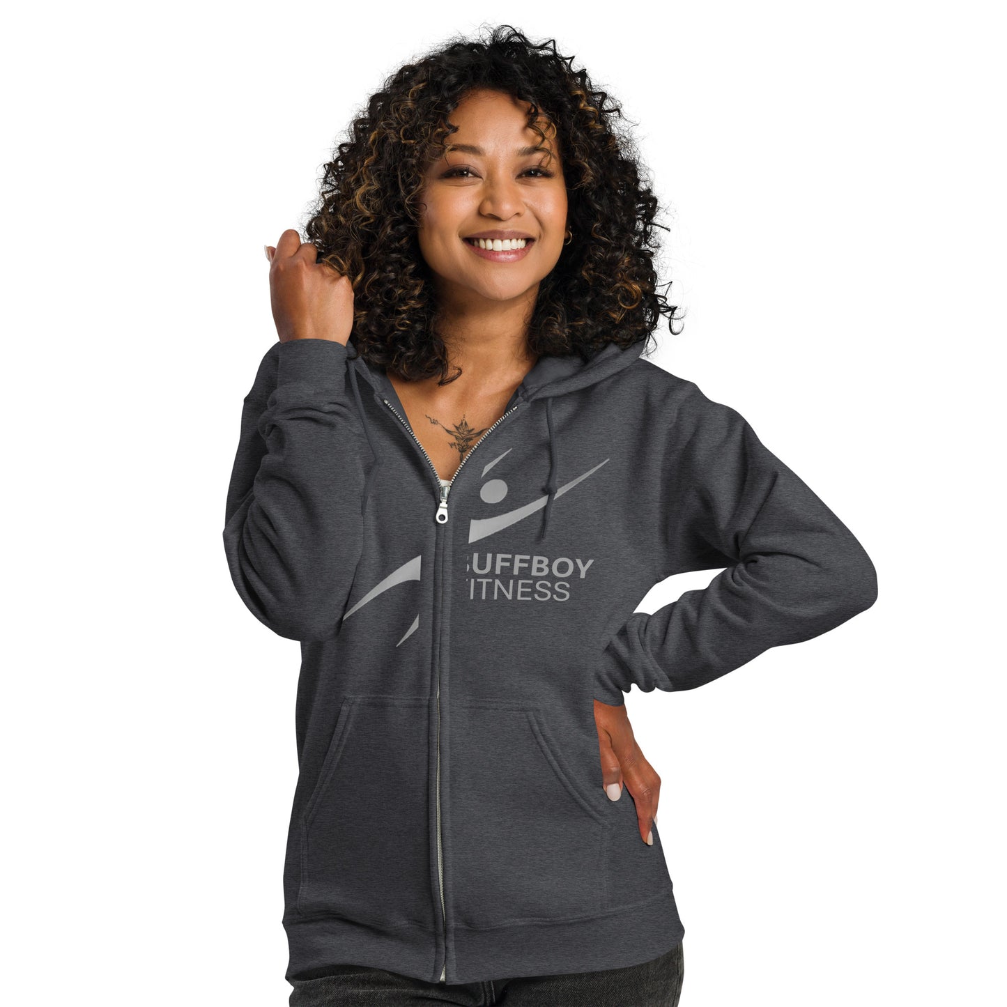 Buffboy Fitness Heavy Blend Zip Up Hoodie