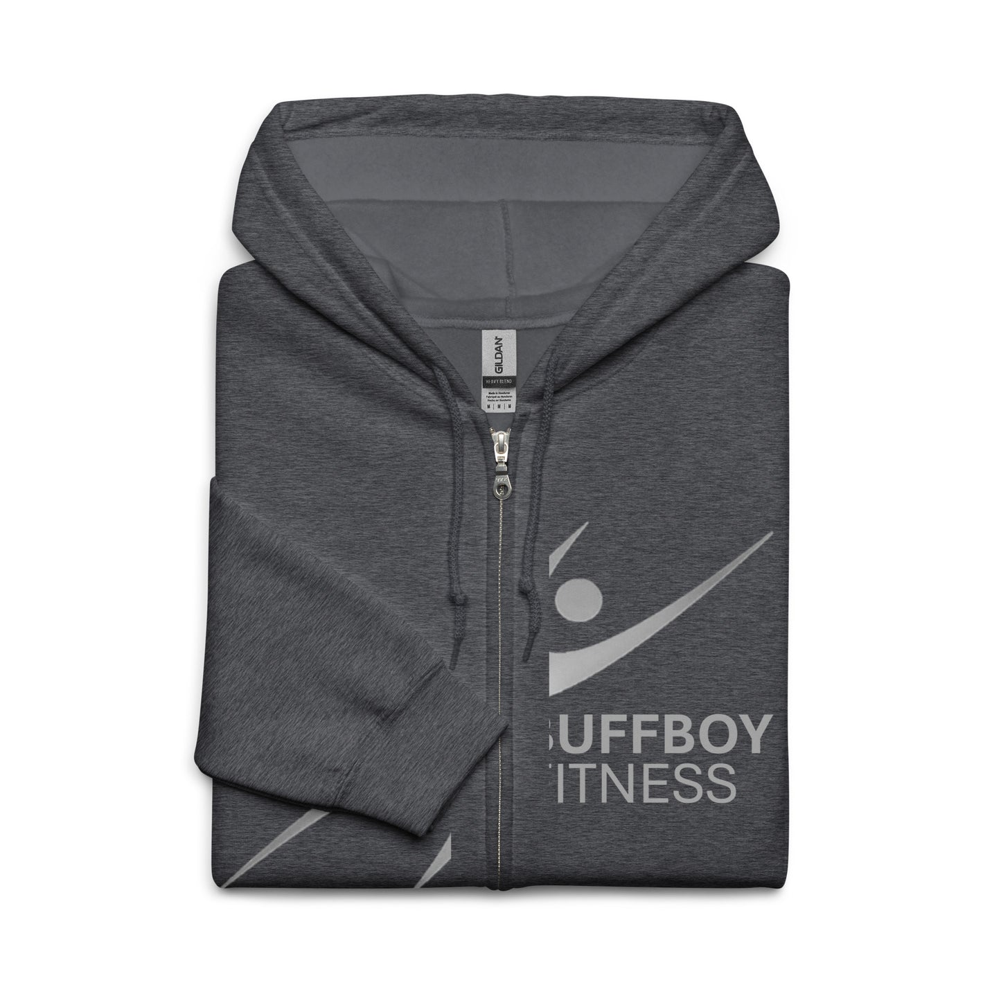 Buffboy Fitness Heavy Blend Zip Up Hoodie