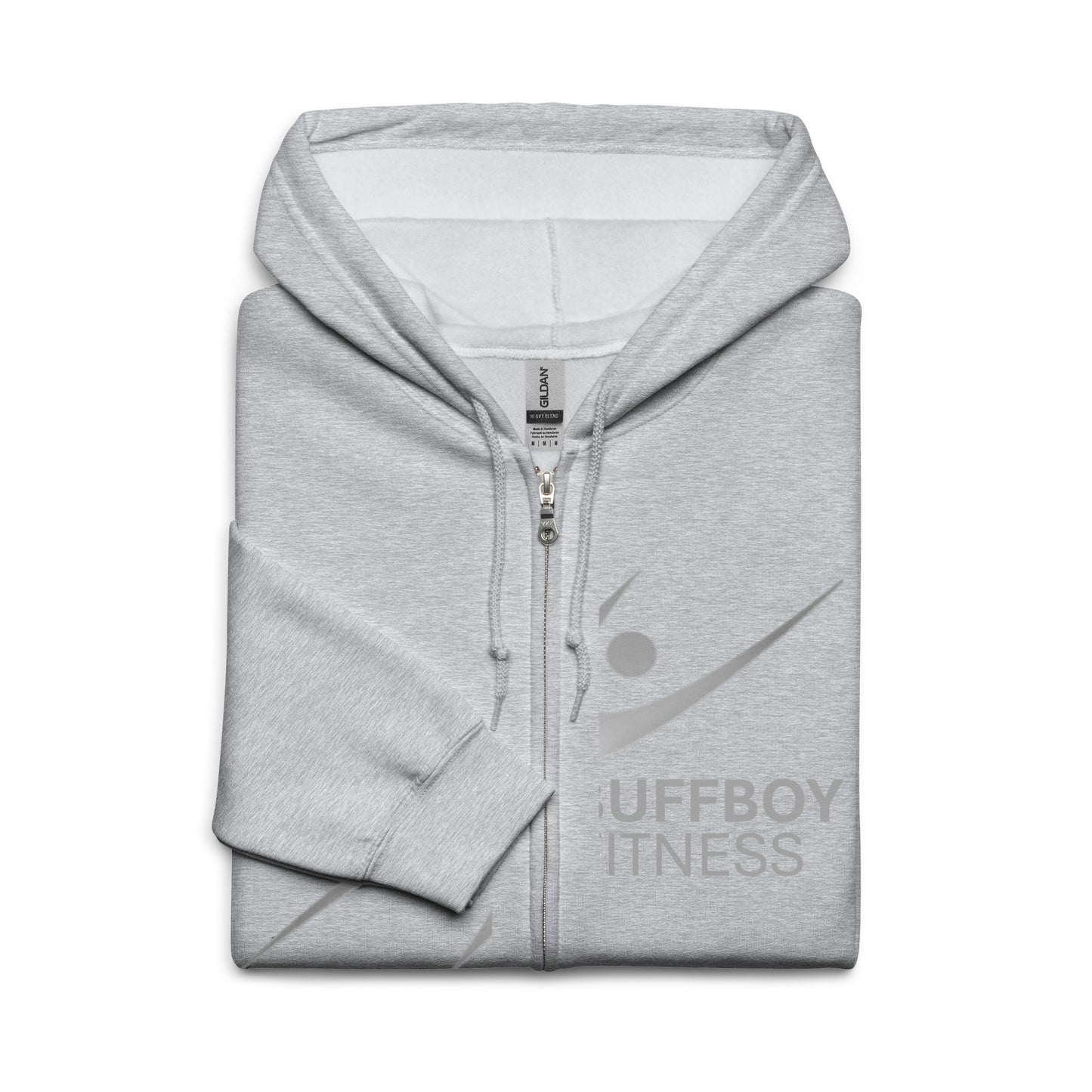 Buffboy Fitness Heavy Blend Zip Up Hoodie