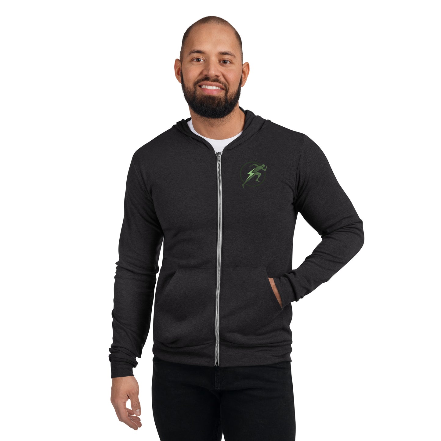 Bella + Canvas Men's Zip Hoodie