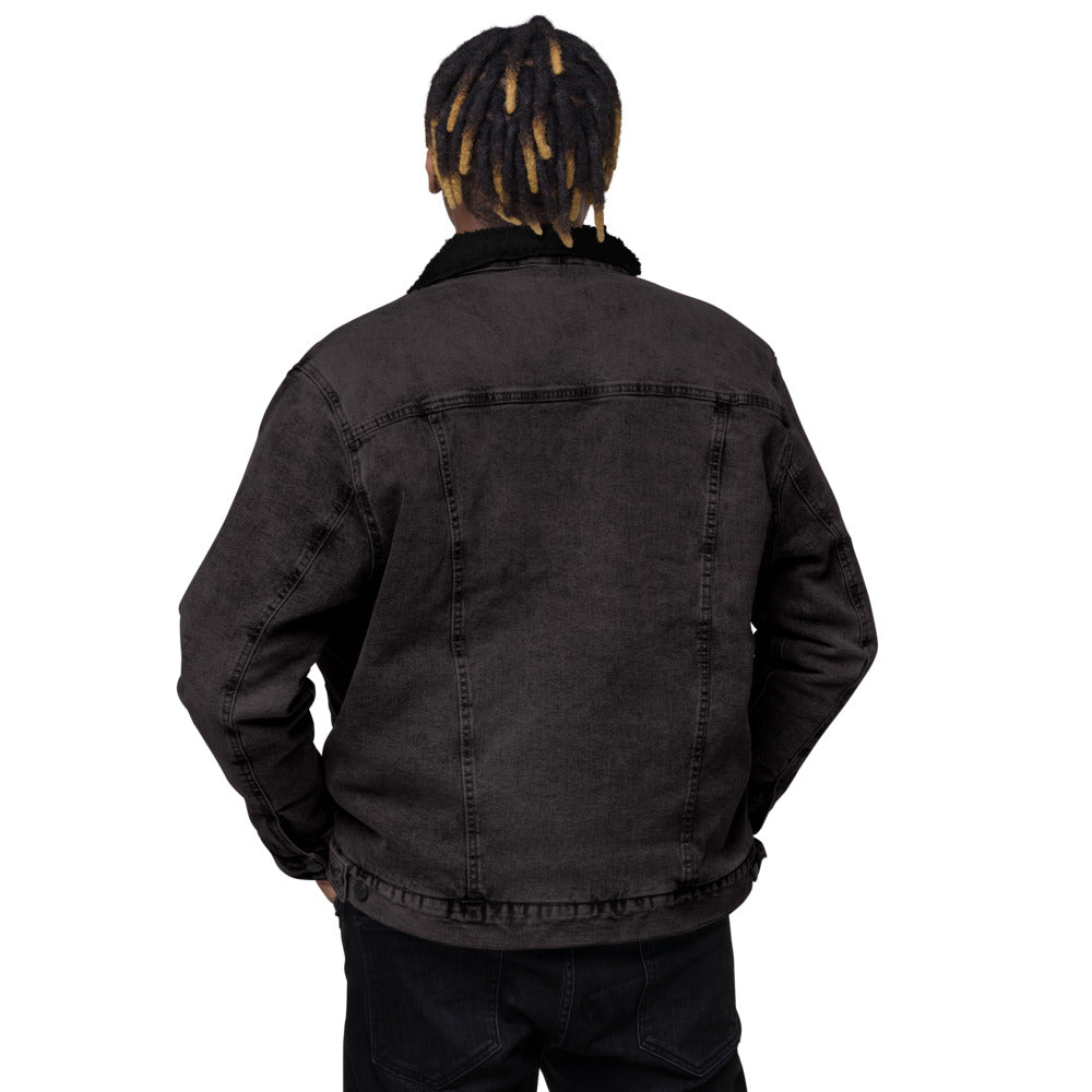 Mens' Denim Sherpa Jacket