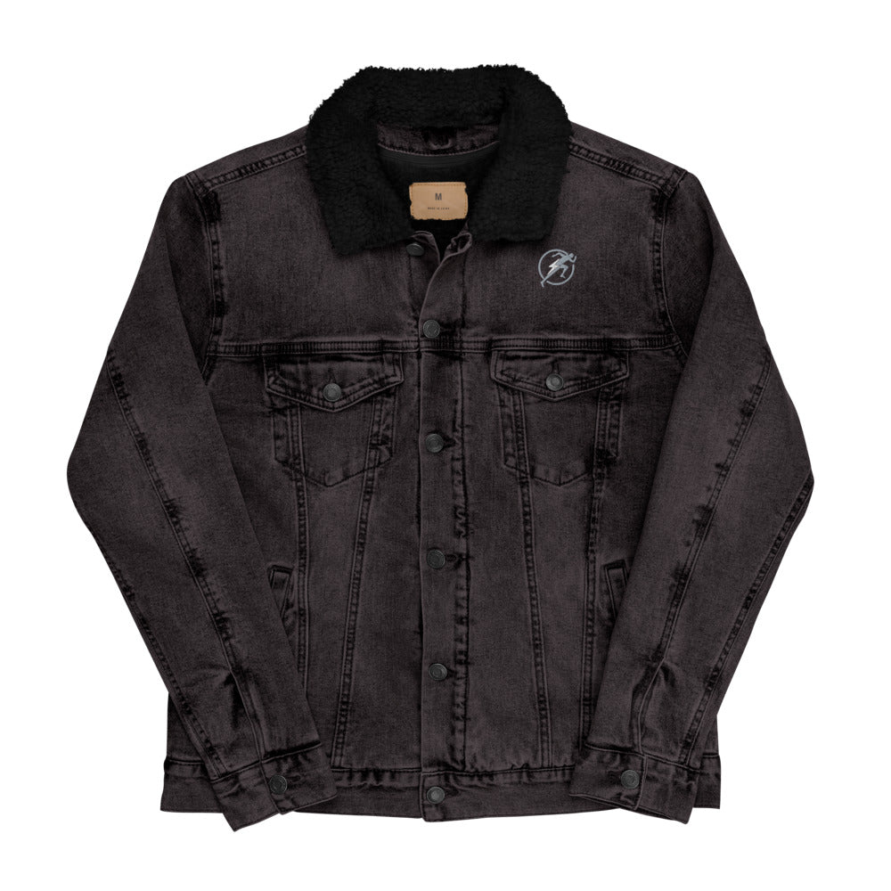 Mens' Denim Sherpa Jacket