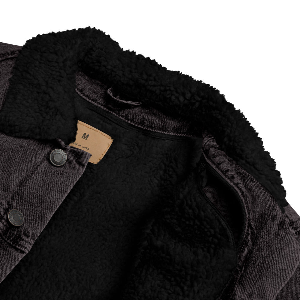 Mens' Denim Sherpa Jacket