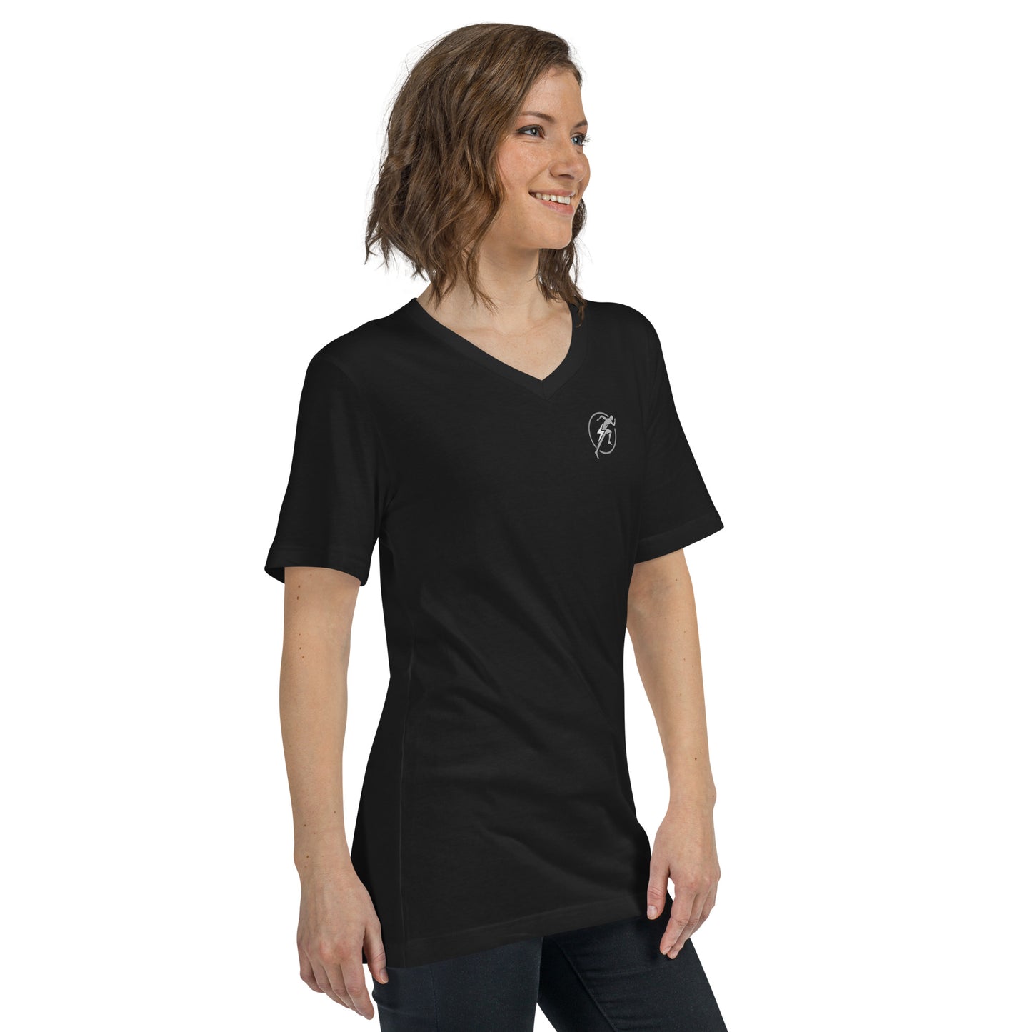 Women's Bella + Canvas Short Sleeve V-Neck T-Shirt