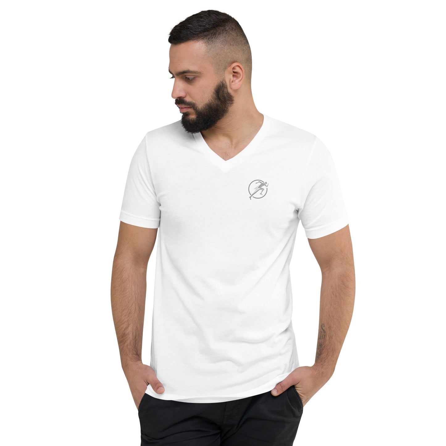 Men's Bella + Canvas Short Sleeve V-Neck T-Shirt