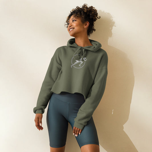 Bella + Canvas Women's Crop Hoodie