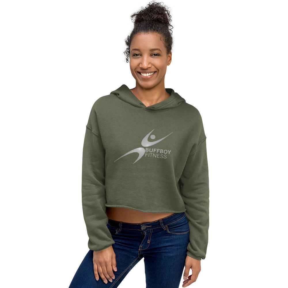 Buffboy Fitness Women's Signature Crop Hoodie