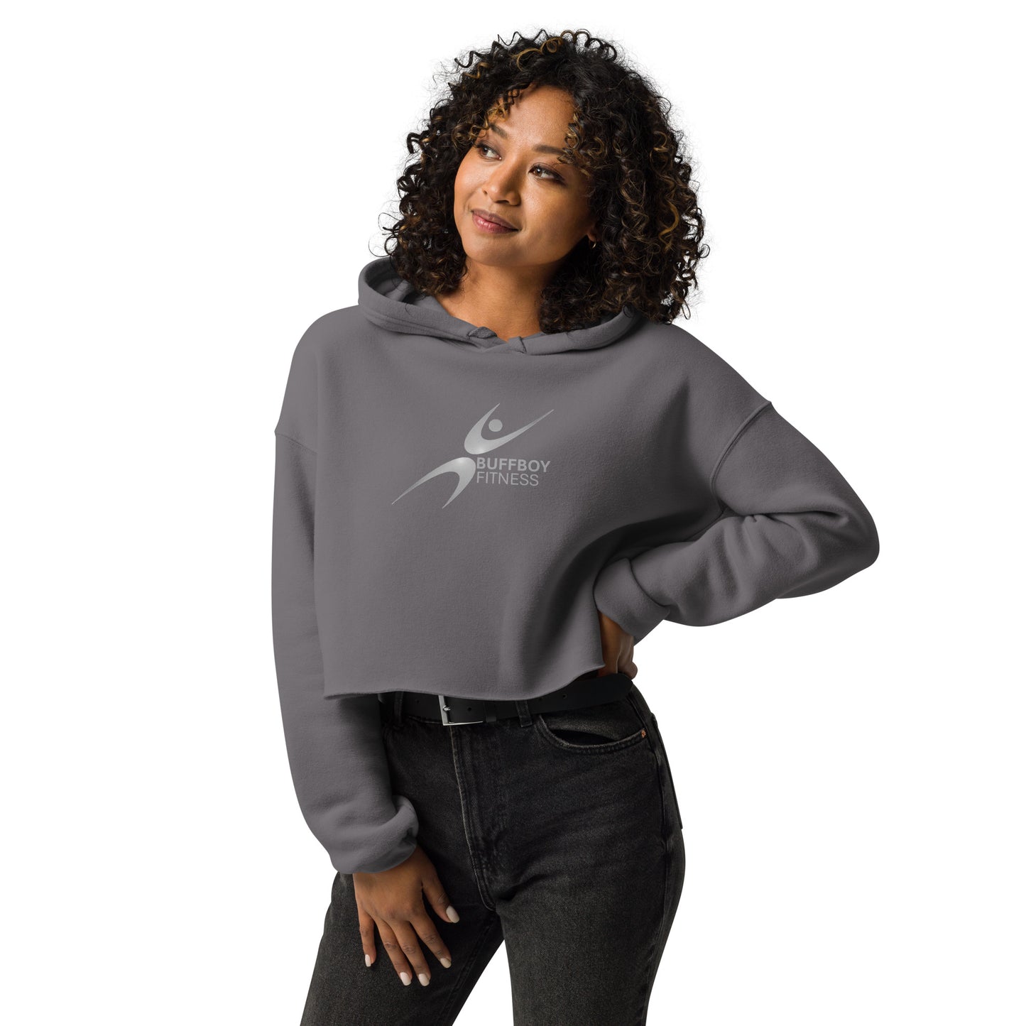 Buffboy Fitness Women's Signature Crop Hoodie