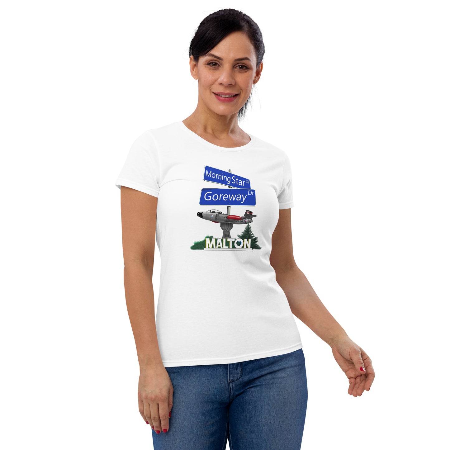 Women's Malton Massive Short Sleeve Shaped Tee